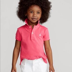 Puma Girl’s Pink Polo Golf Shirt